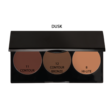 3-Well Contour Powder Palette