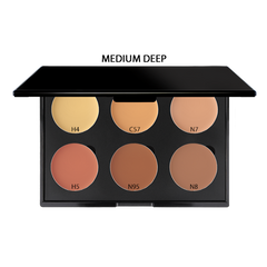 6-Well Cream Color Corrector Palette