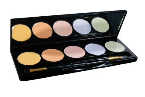 5-Well Cream Color Corrector Palette
