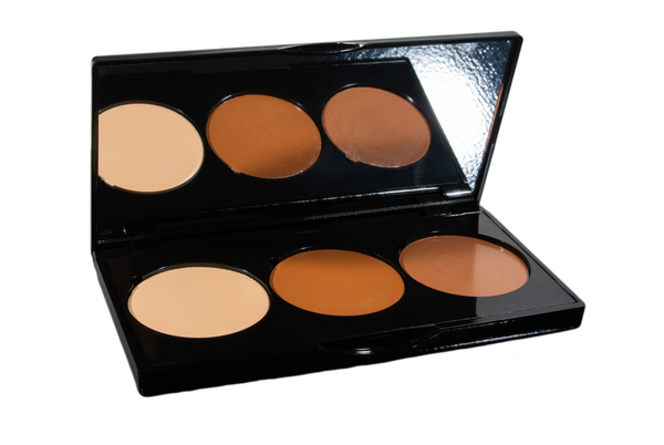 3-Well Contour Cream Palette